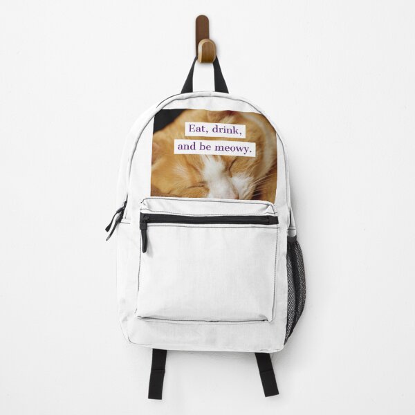 Item preview, Eat drink and be meowy. designed and sold by Andrew Hopgood.