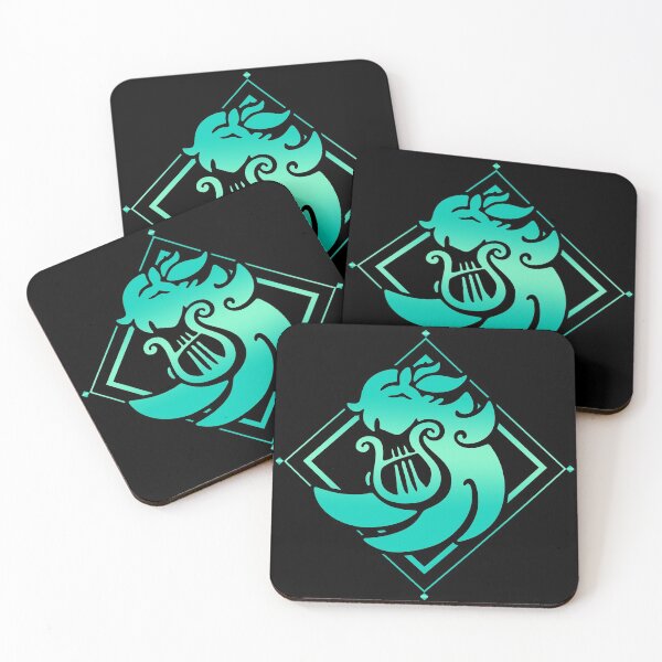 Item preview, Genshin Impact Venti - Anemo Emblem designed and sold by MachoMerch.