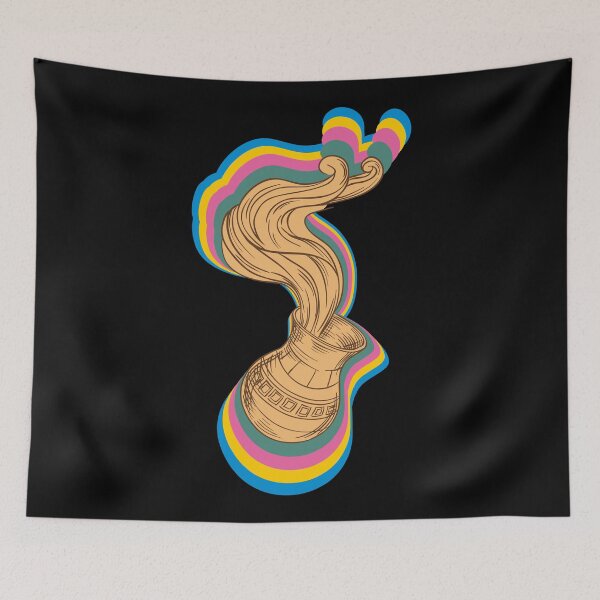 Item preview, Aquarius Retro Star Sign designed and sold by noveltiko.