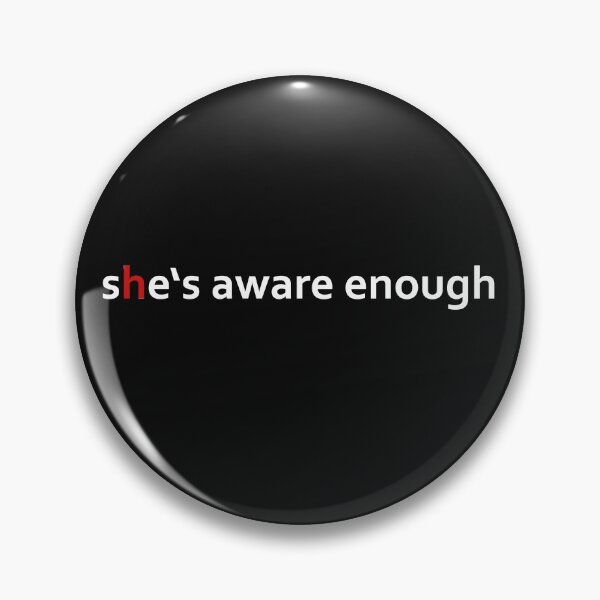 Item preview, she's aware enough designed and sold by anselmoartworks.