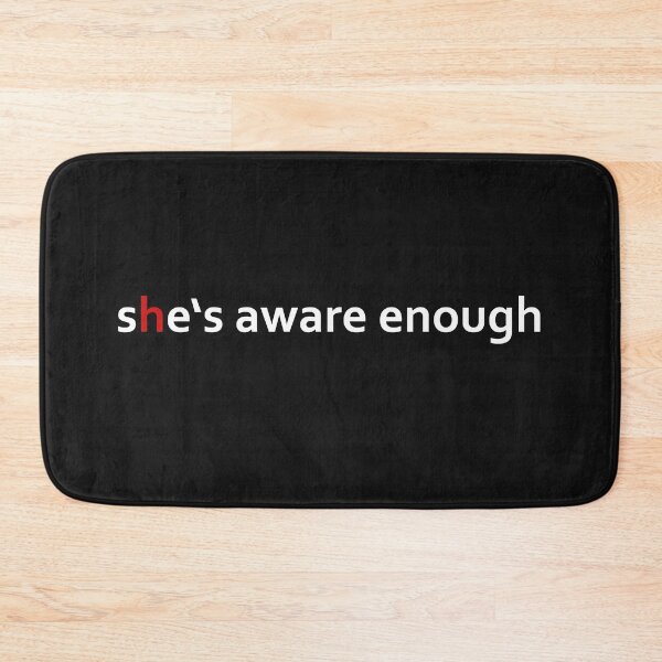 Item preview, she's aware enough designed and sold by anselmoartworks.