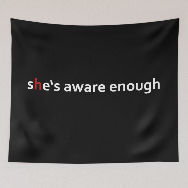 Item preview, she's aware enough designed and sold by anselmoartworks.