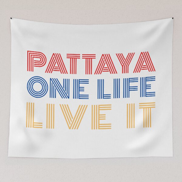 Aperçu de l'œuvre Pattaya - One Life Live It créée et vendue par Scubaloppy.