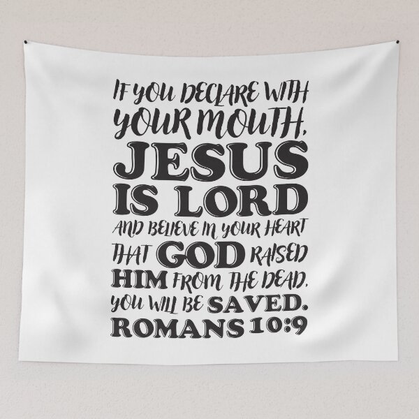Item preview, Romans 10:9 designed and sold by plushism.