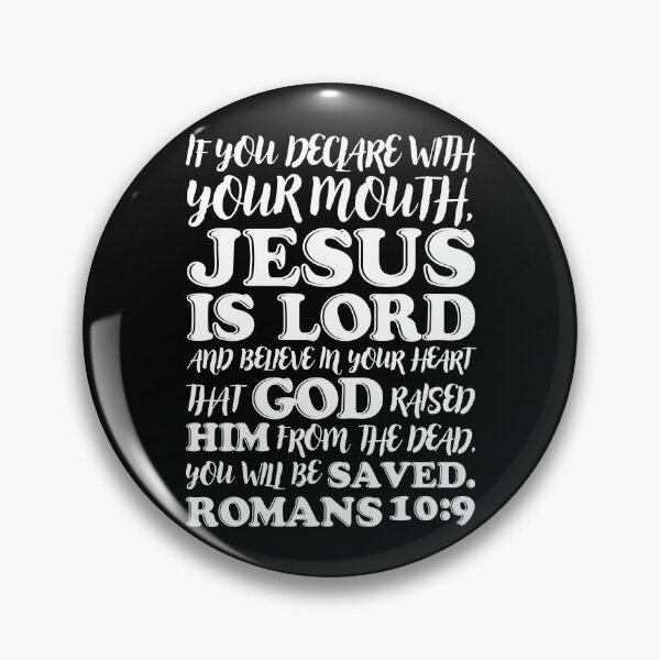 Item preview, Romans 10:9 Jesus is Lord designed and sold by plushism.