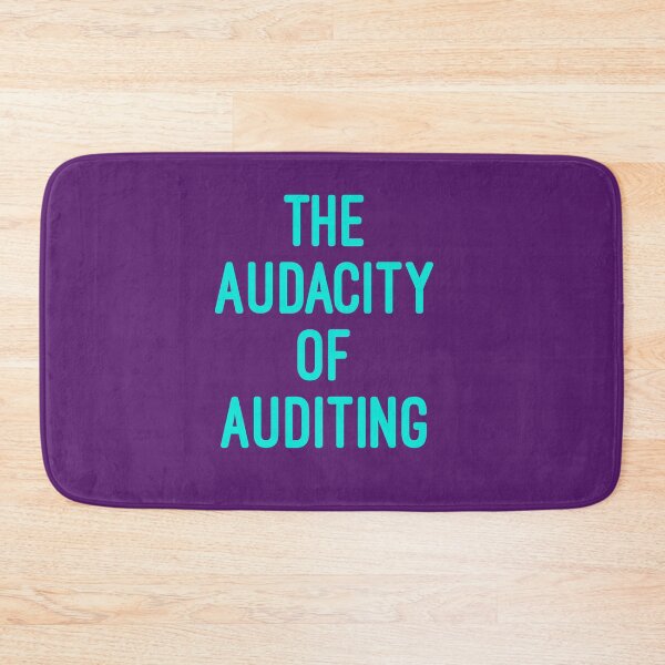 Item preview, The Audacity of Auditing, accounting pun stickers, accounting pun, accountants gifts, tax season gift designed and sold by HomeConscious.