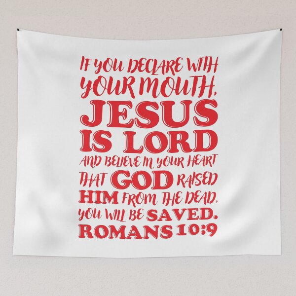 Item preview, Romans 10:9 designed and sold by plushism.