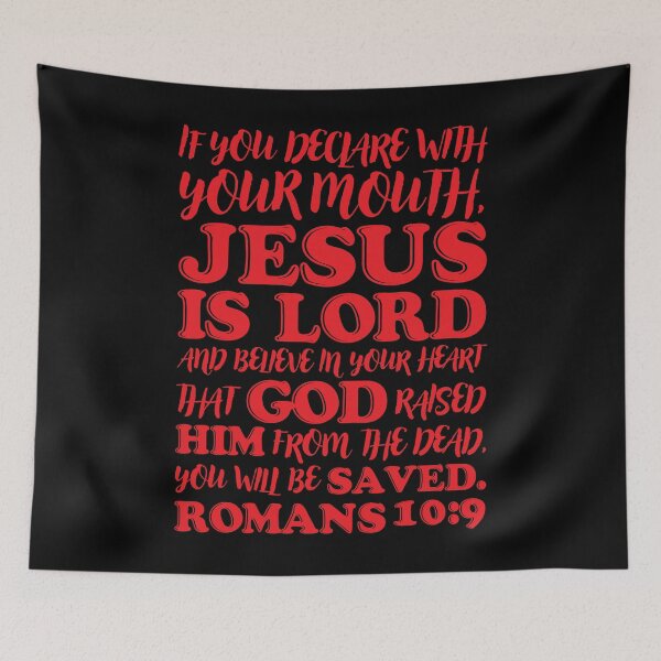 Item preview, Romans 10:9 designed and sold by plushism.
