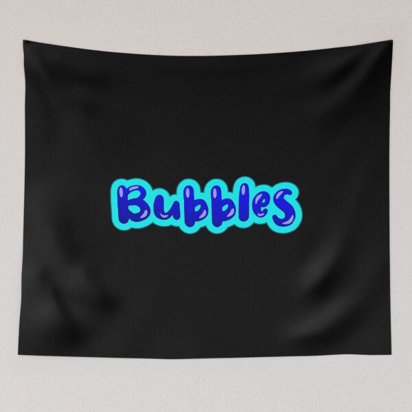 Item preview, Bubbles Word Typography designed and sold by LoveLifeRandom.