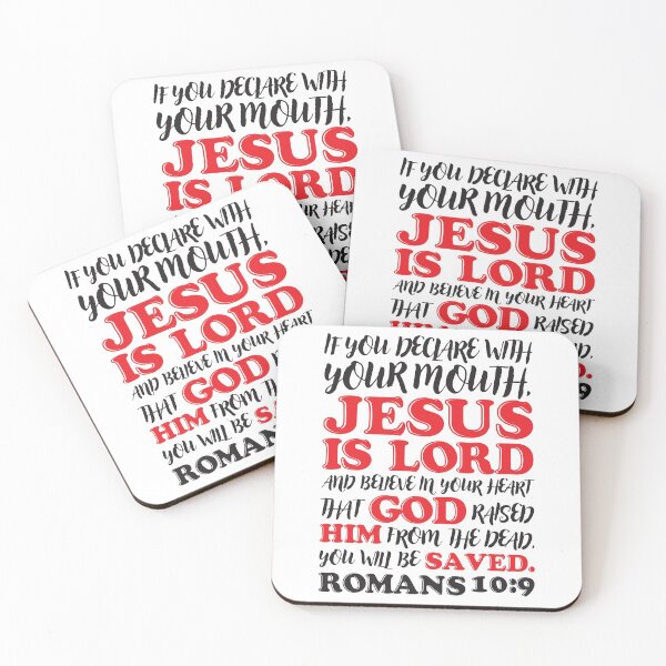 Item preview, Romans 10:9 Jesus is Lord designed and sold by plushism.