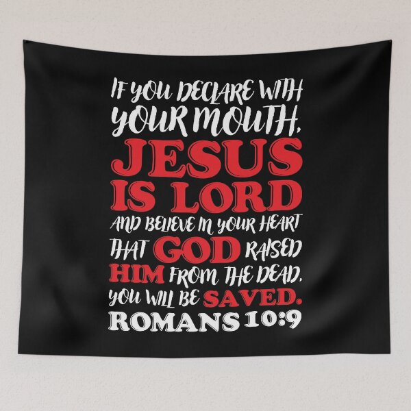Item preview, Romans 10:9 designed and sold by plushism.