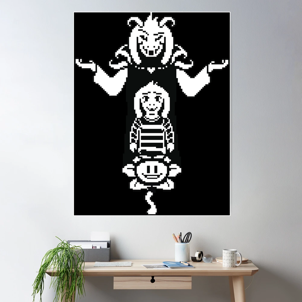 Póster for Sale con la obra «Asriel Dreemurr - Undertale» de RaggdyMan |  Redbubble