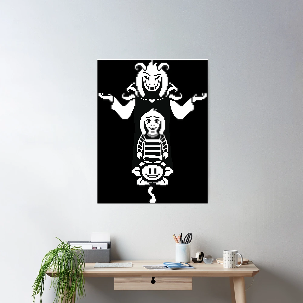 Póster for Sale con la obra «Asriel Dreemurr - Undertale» de RaggdyMan |  Redbubble