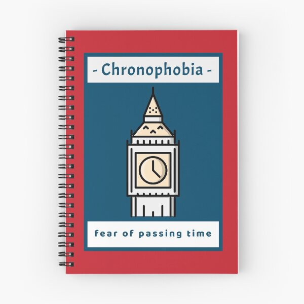 Item preview, Chronophobia - fear of passing time designed and sold by PhobiaStore.
