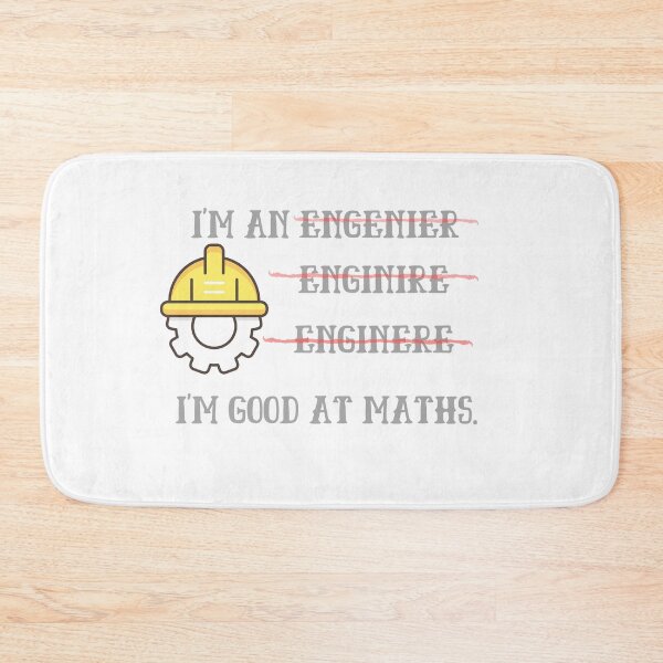 Item preview, I'm an Engineer - I'm good at maths designed and sold by Irelene.