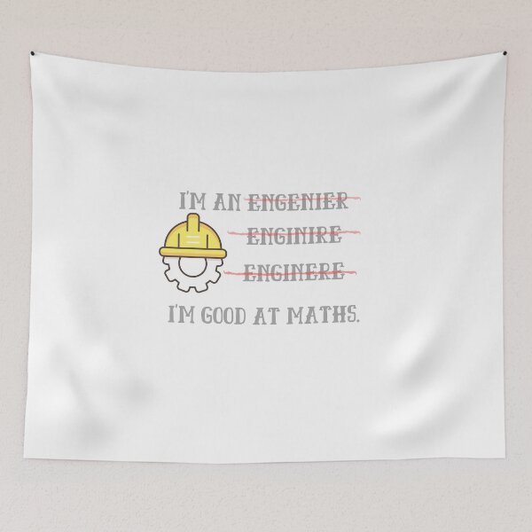 Item preview, I'm an Engineer - I'm good at maths designed and sold by Irelene.