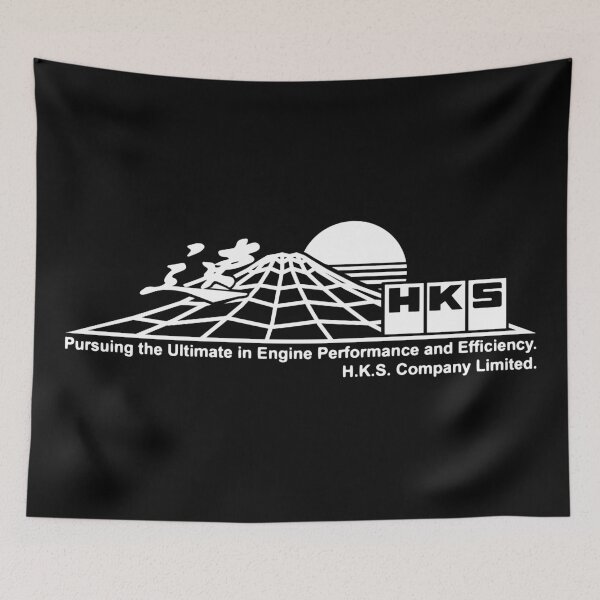 Item preview, HKS - Vaporwave - Mount Fuji - White designed and sold by JDMShop.