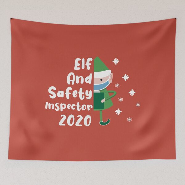Item preview, Elf And Safety Inspector Funny Christmas Pun 2020 designed and sold by Funful.