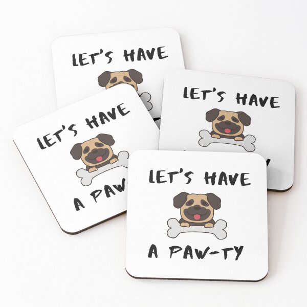 Item preview, Let's have a pawty , Let's have a party  designed and sold by formylovelydog.