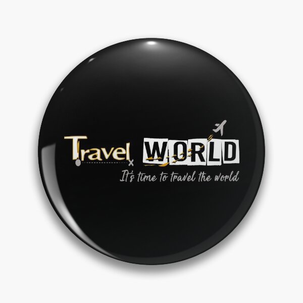 Item preview, It's Time To Travel The World designed and sold by SmartStyle.