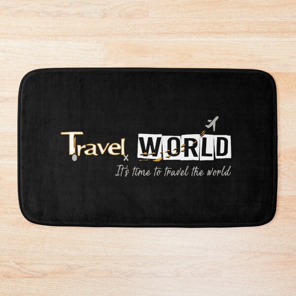 Item preview, It's Time To Travel The World designed and sold by SmartStyle.