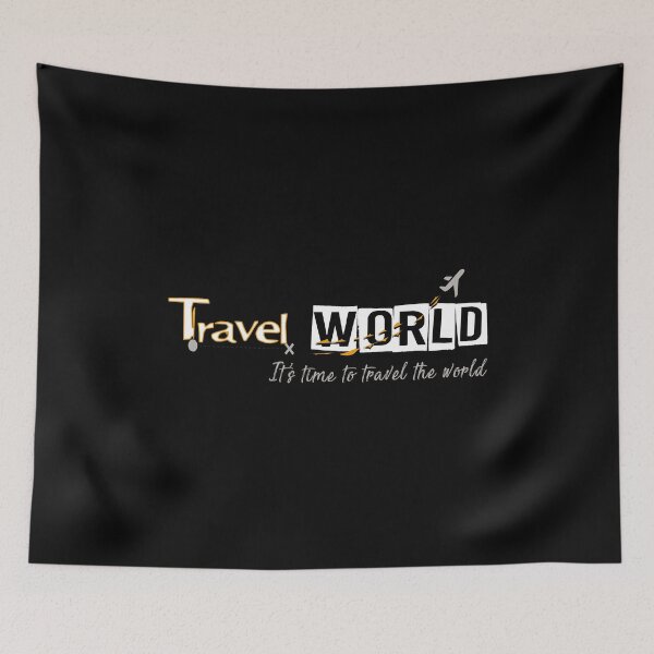 Item preview, It's Time To Travel The World designed and sold by SmartStyle.