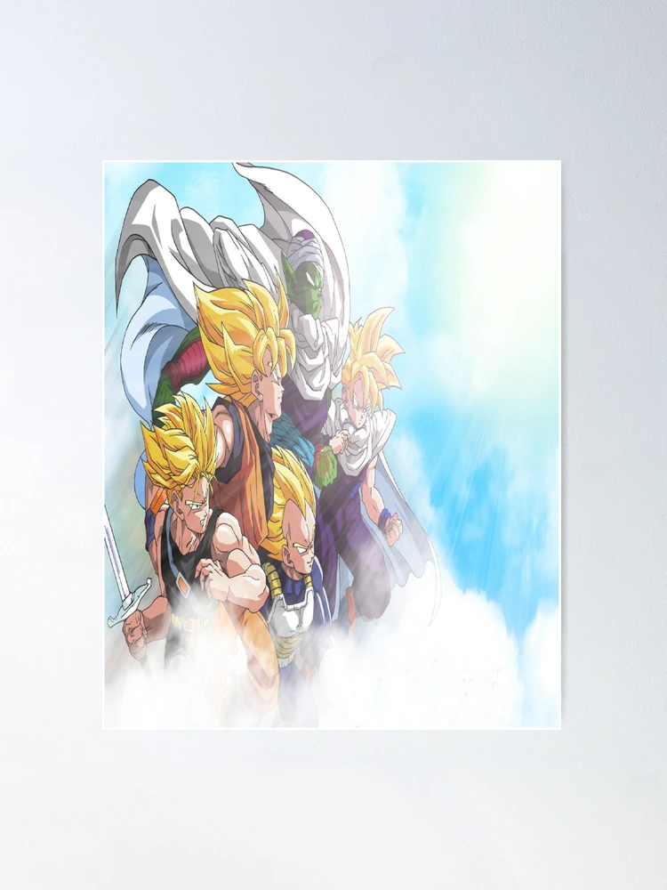 Super saiyan goku 4 Poster by matthieu jouannet