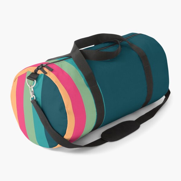 Item preview, Simple flat green pink yellow stripes designed and sold by Thecolorschemer.