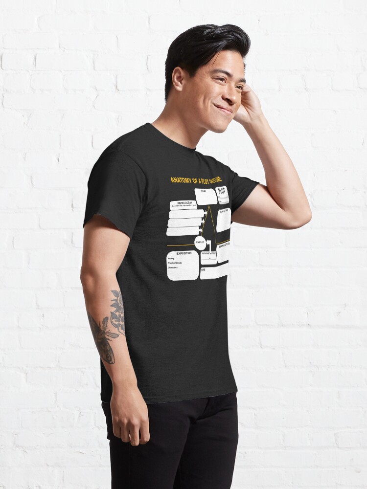 Alternate view of Anatomy of a Plot Outline Classic T-Shirt