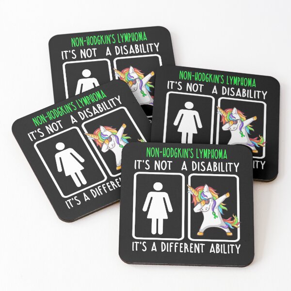 Item preview, Non-Hodgkin's Lymphoma It's not a Disability It's a different Ability designed and sold by DianabellShop.