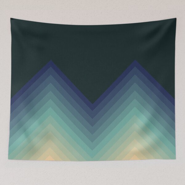 Item preview, Retro Chevrons Rainbow designed and sold by HEERYAK.