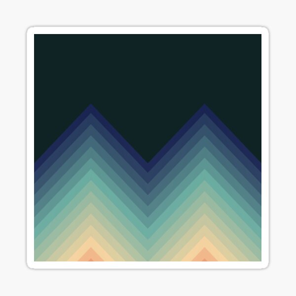 Item preview, Retro Chevrons Rainbow designed and sold by HEERYAK.