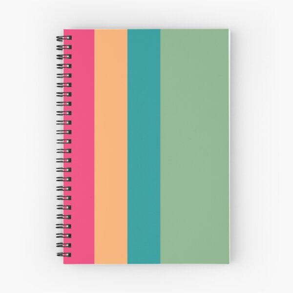 Item preview, Simple flat green pink yellow stripes designed and sold by Thecolorschemer.