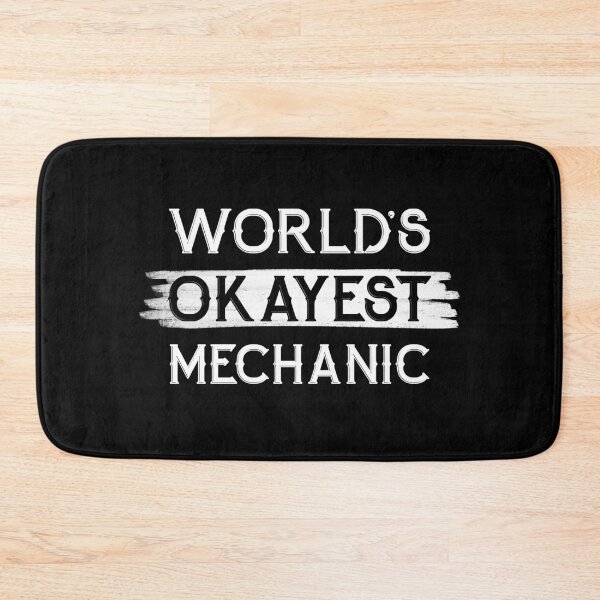 Item preview, World's Okayest Mechanic designed and sold by NikStore.
