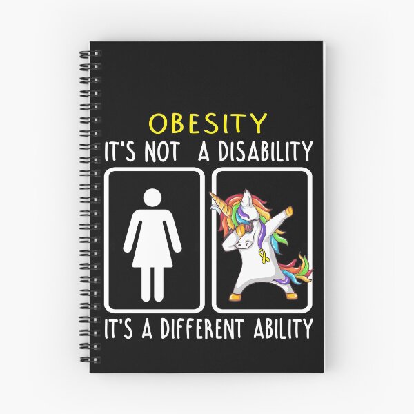Item preview, Obesity It's not a Disability It's a different Ability designed and sold by DianabellShop.
