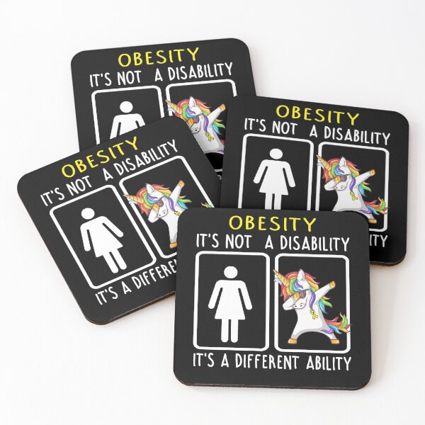 Item preview, Obesity It's not a Disability It's a different Ability designed and sold by DianabellShop.