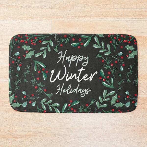 Item preview, Happy Winter Holidays designed and sold by Damask 123.