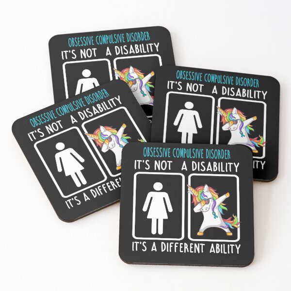 Item preview, Obsessive Compulsive Disorder It's not a Disability It's a different Ability designed and sold by DianabellShop.