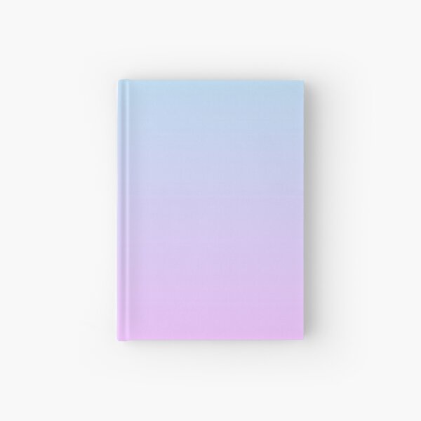 Gradient - Pastel blue/Lilac Hardcover Journal
