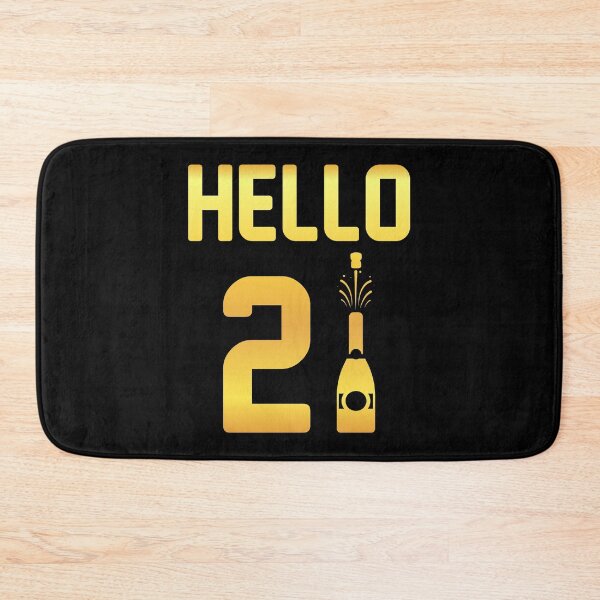 Item preview, 2021 Funny New Year's Day Hello 21 Holiday Gift designed and sold by haselshirt.