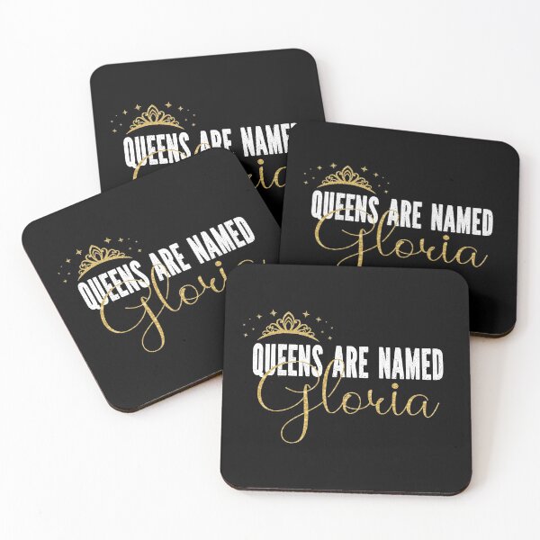 Item preview, Queens Are Named Gloria Personalized First Name Girl print designed and sold by Grabitees.