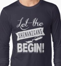 Saint Patricks Day Shenanigans Long Sleeve T-Shirt