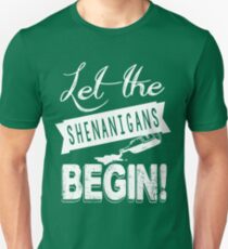 Saint Patricks Day Shenanigans Unisex T-Shirt