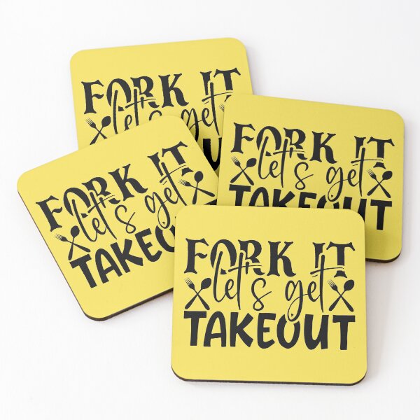 Item preview, Fork it lets get takeout designed and sold by ToniaKroeger.