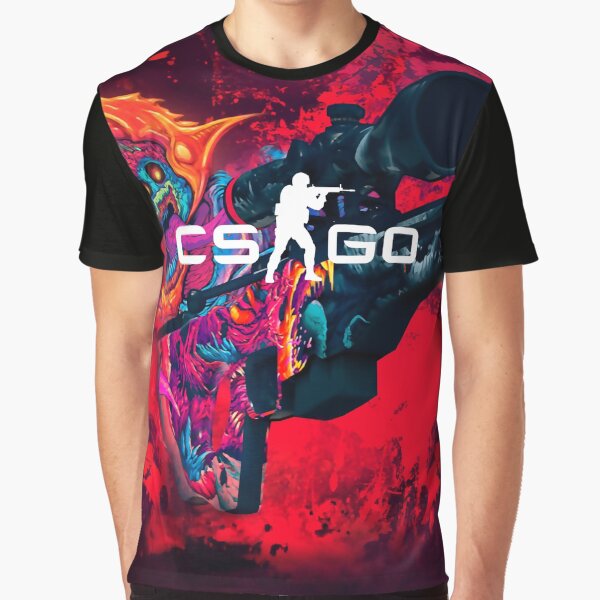Vista previa del artículo con la obra «Híper bestia CSGO», diseñado y vendido por excusememood.