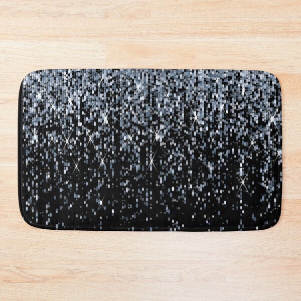 Item preview, black silver glitter designed and sold by virilamissa.