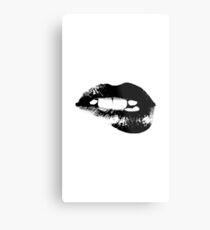 Lips Metal Print