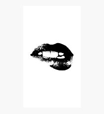 Lips Photographic Print