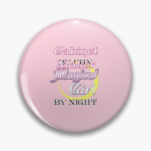 Artikelvorschau, cabinet maker by Day, Magical Girl by Night - Cute Anime Manga Sailor Moon Crystal Madoka Magica entworfen und verkauft von MemeDecor.