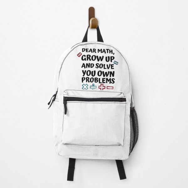 Item preview, Dear Math Grow Up Solve Your Own Problems, Funny Math Gift designed and sold by AmazingEcraft.